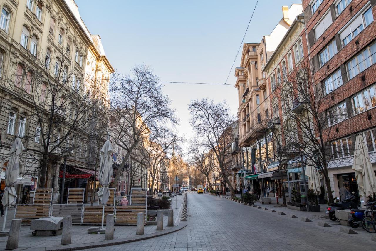 N28 Studio Apartment In Andrassy Boulevard. Budapest Kültér fotó